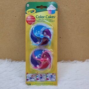 Crayola Color Cakes Cupcake Makers 2 Pack NIP P
